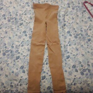 Capezio girls S/M khaki dance leggings
